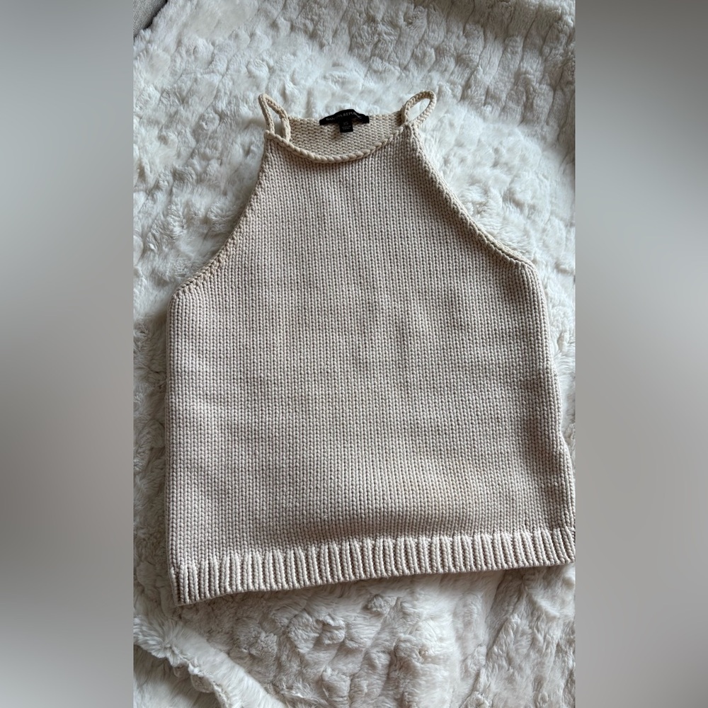 Banana Republic Beige Knit Top